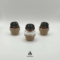 Ice Cream Buddies Clickers 3d model