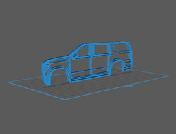 Cadillac - Escalade Wall Art 3d model