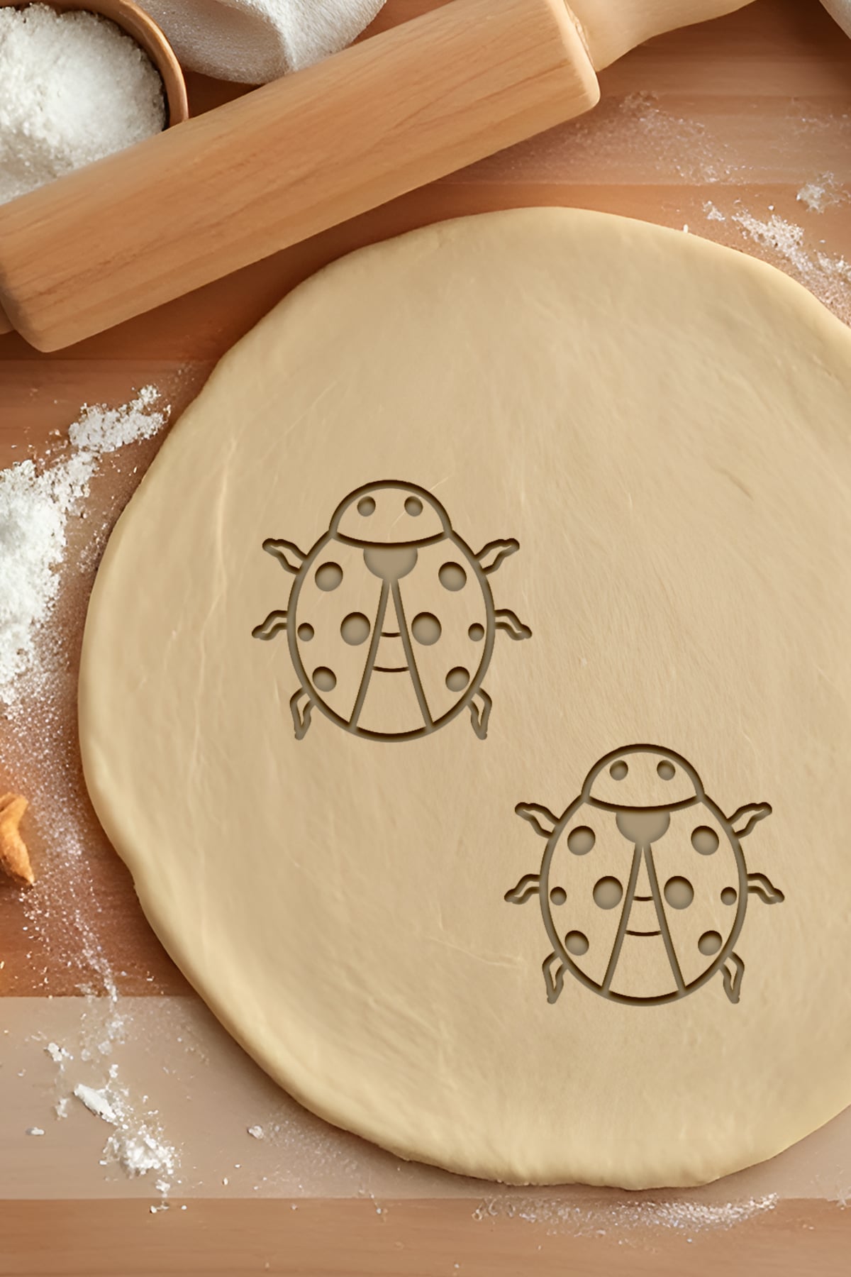 Ladybird Cookie Cutter, Biscuit Cutter 3d model