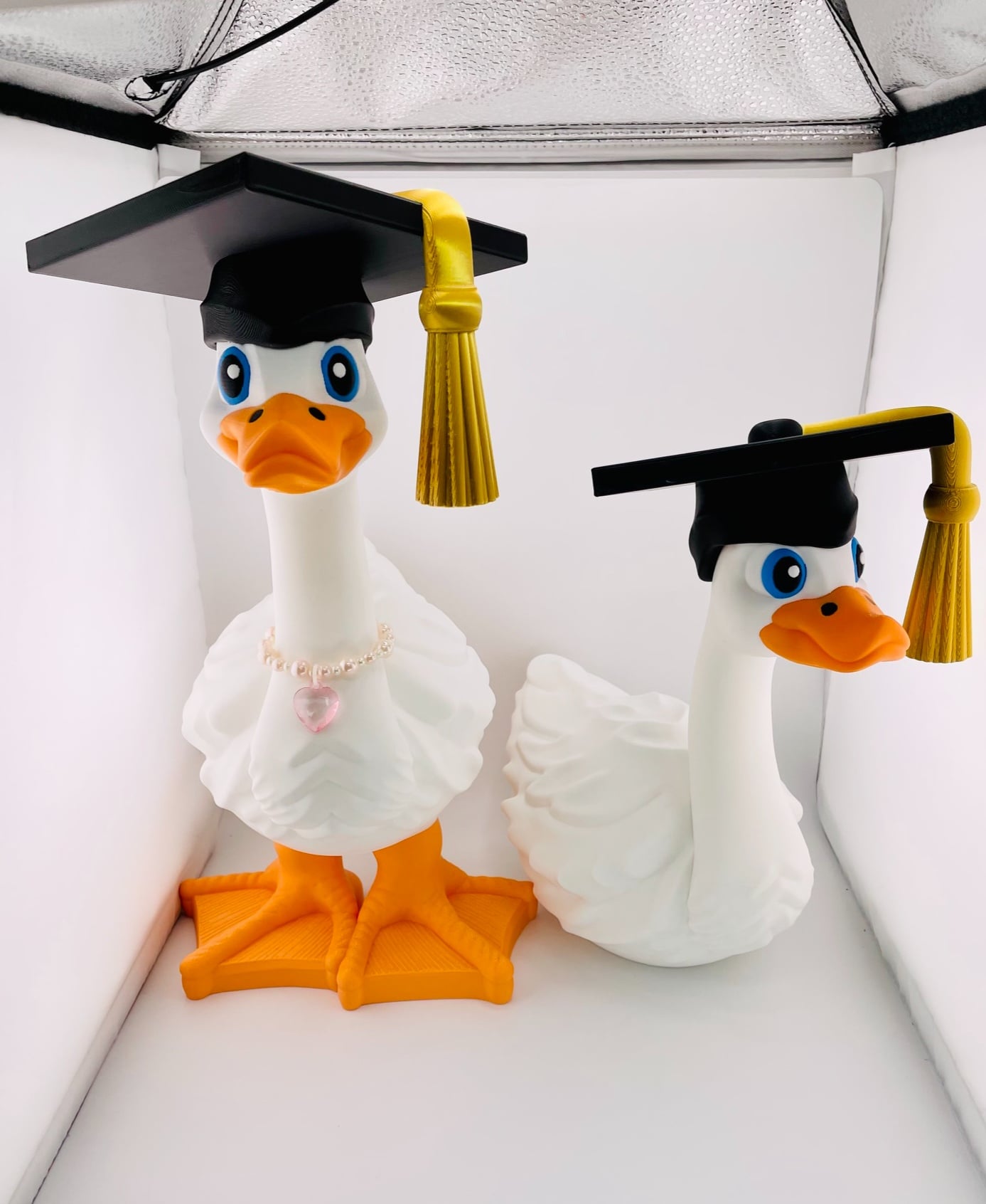 Graduation Cap Goose Gear for Porch Goose 3d model