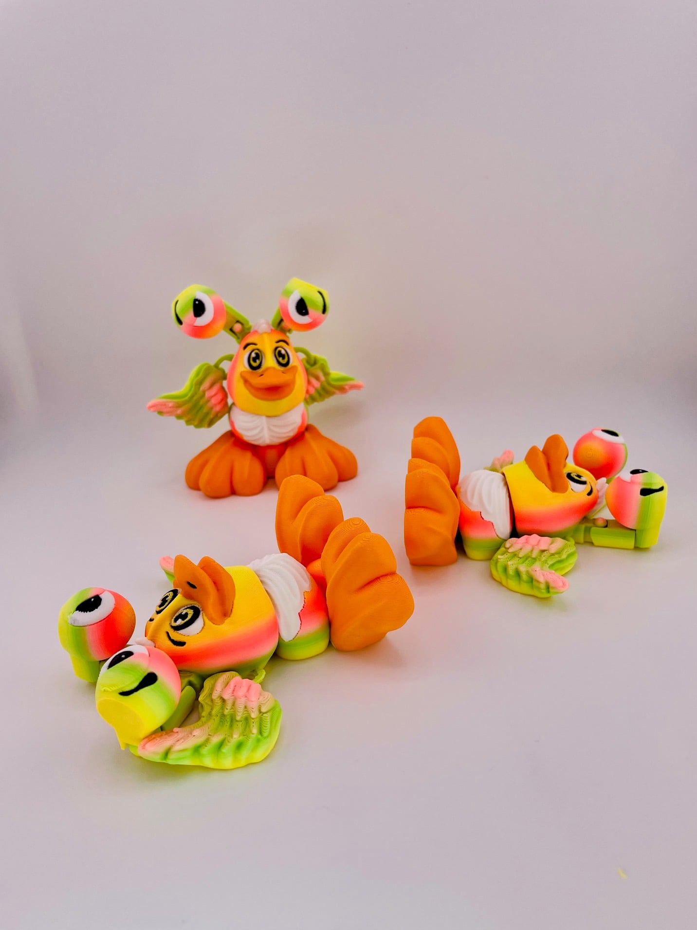 My Dream Monster -Mohawk Duck 3d model