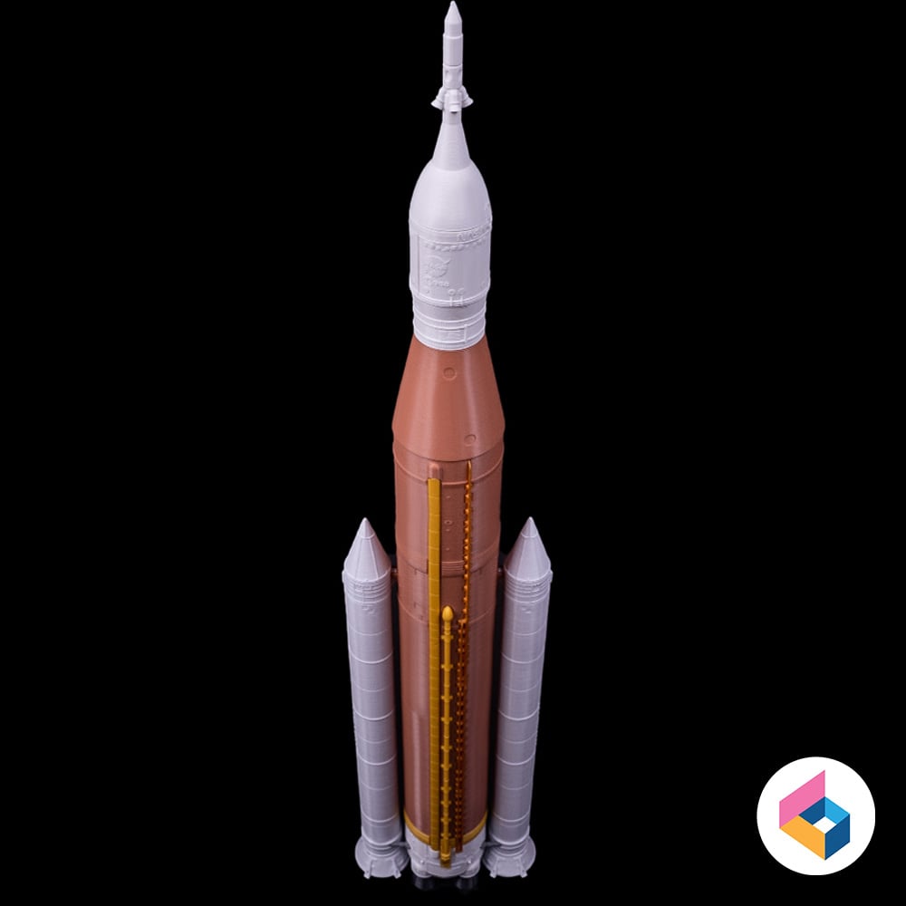 SLS Space Launch System Block 1 3d model