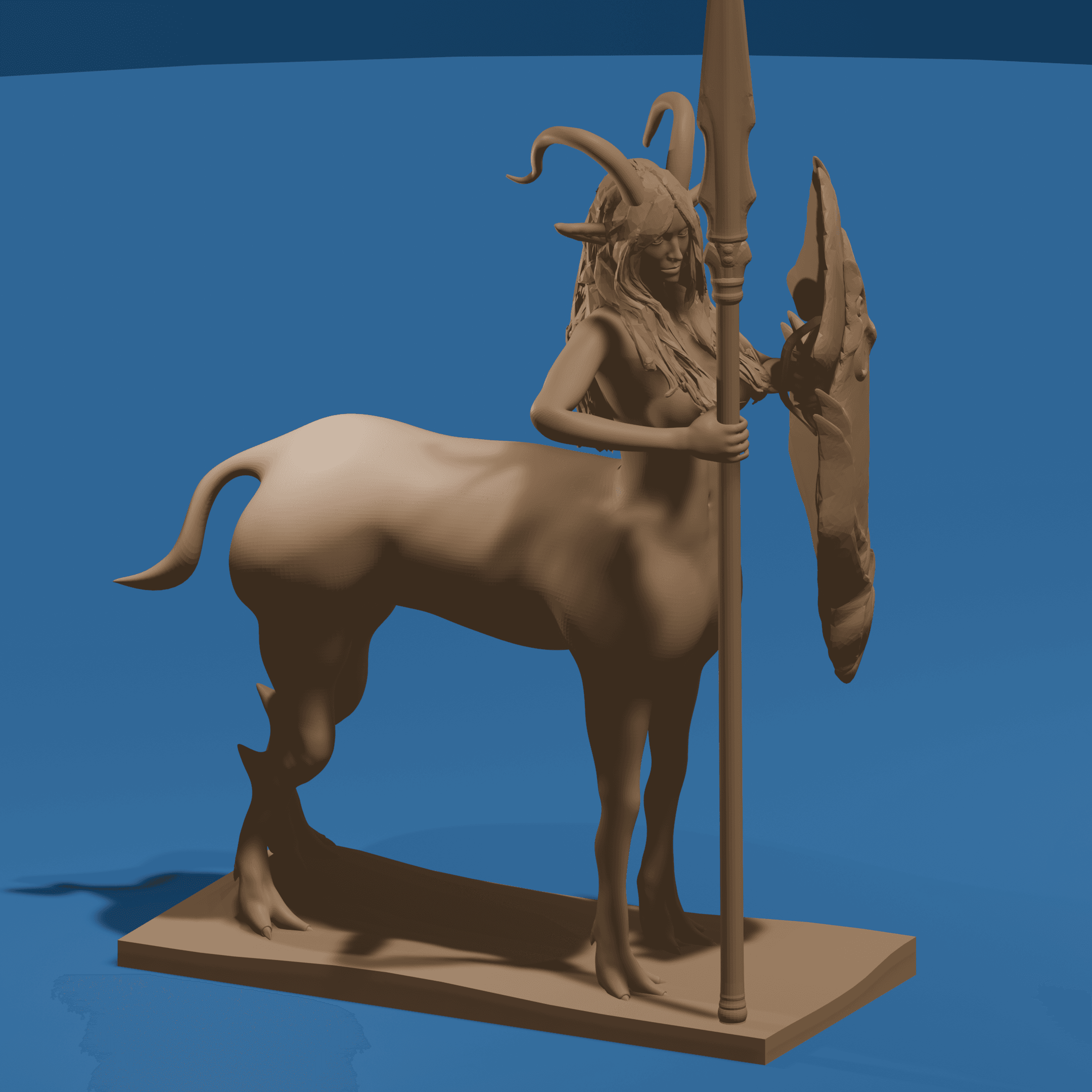 Centaur Guard v2 3d model