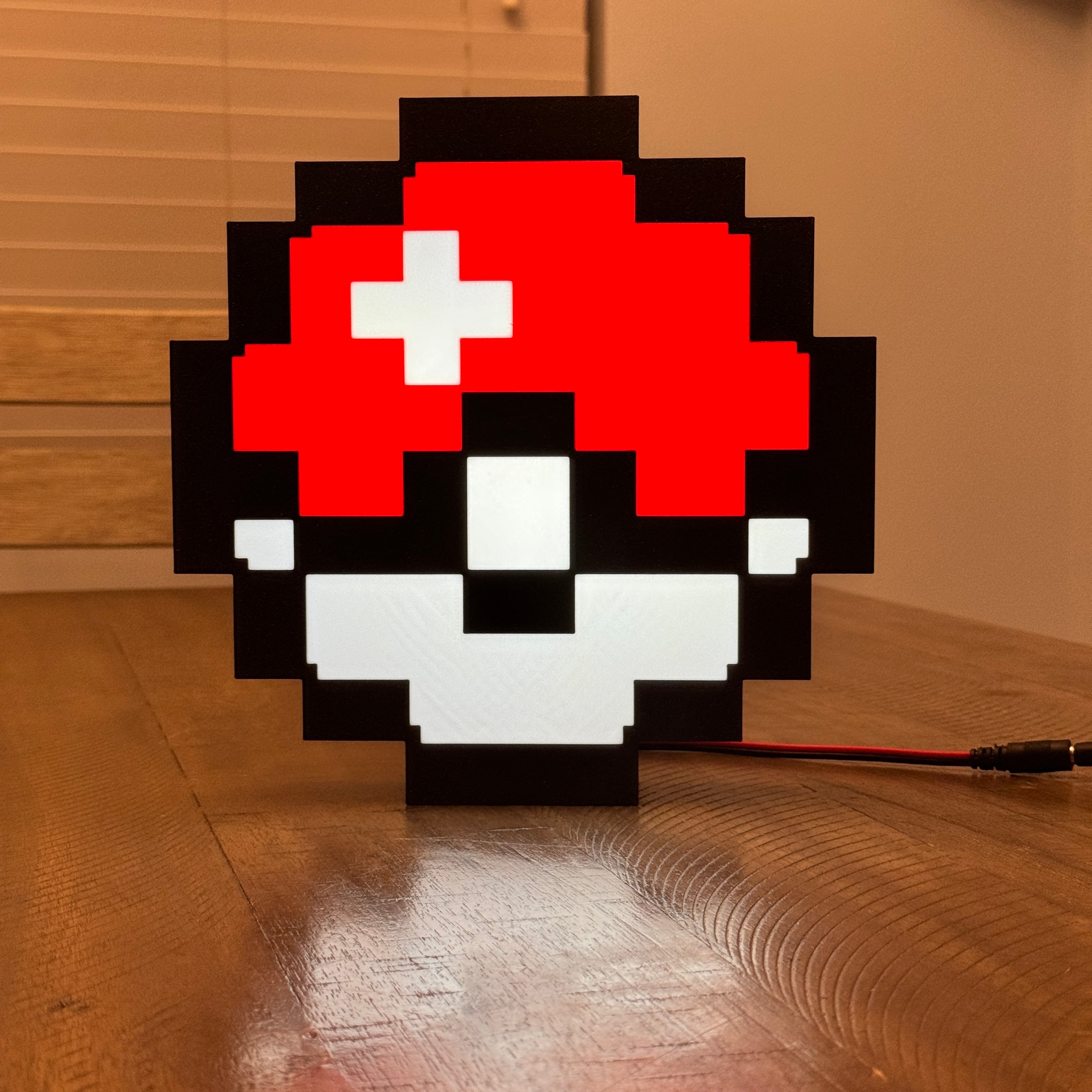 8 Bit Poke Light Box 3d model