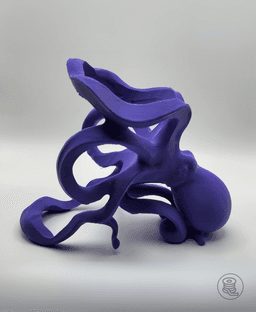 Octopus Wine Bottle Holder 3d model