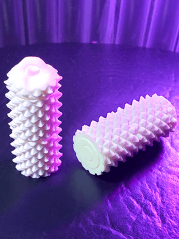 SpikeRoll Mini - Tactile Spinning Layered Fidget Toy 3d model