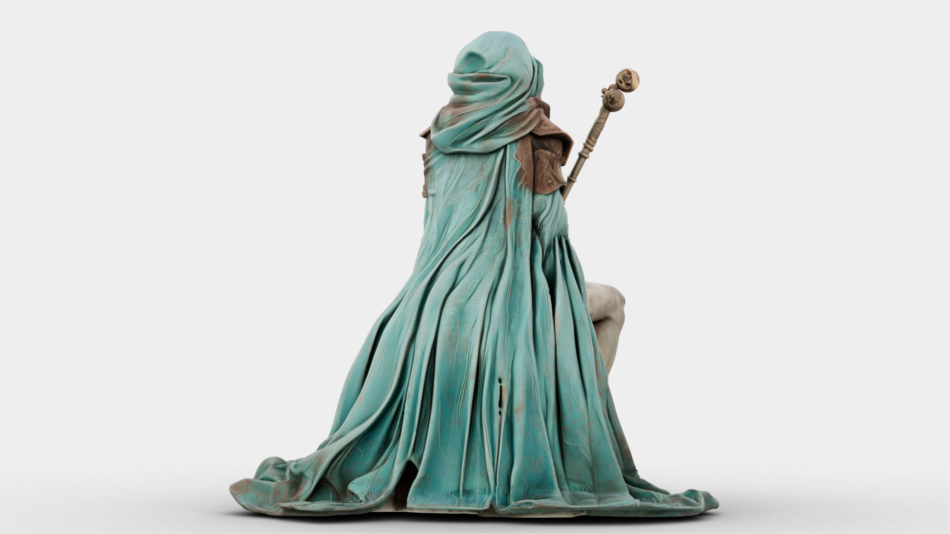 Dustbound Seer Sculpture 3d model
