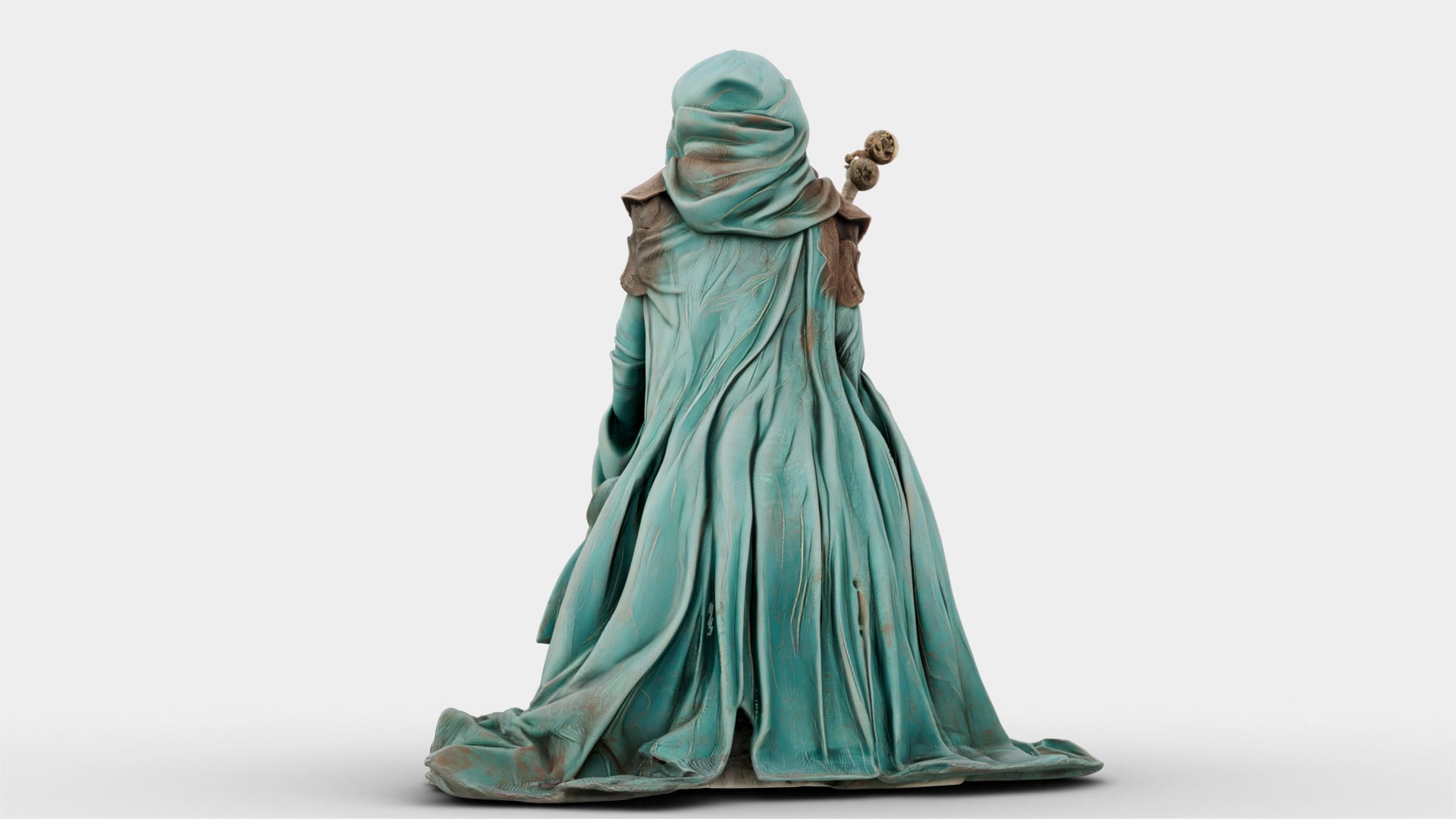Dustbound Seer Sculpture 3d model