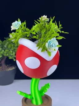 Piranha Plant planter 3d model