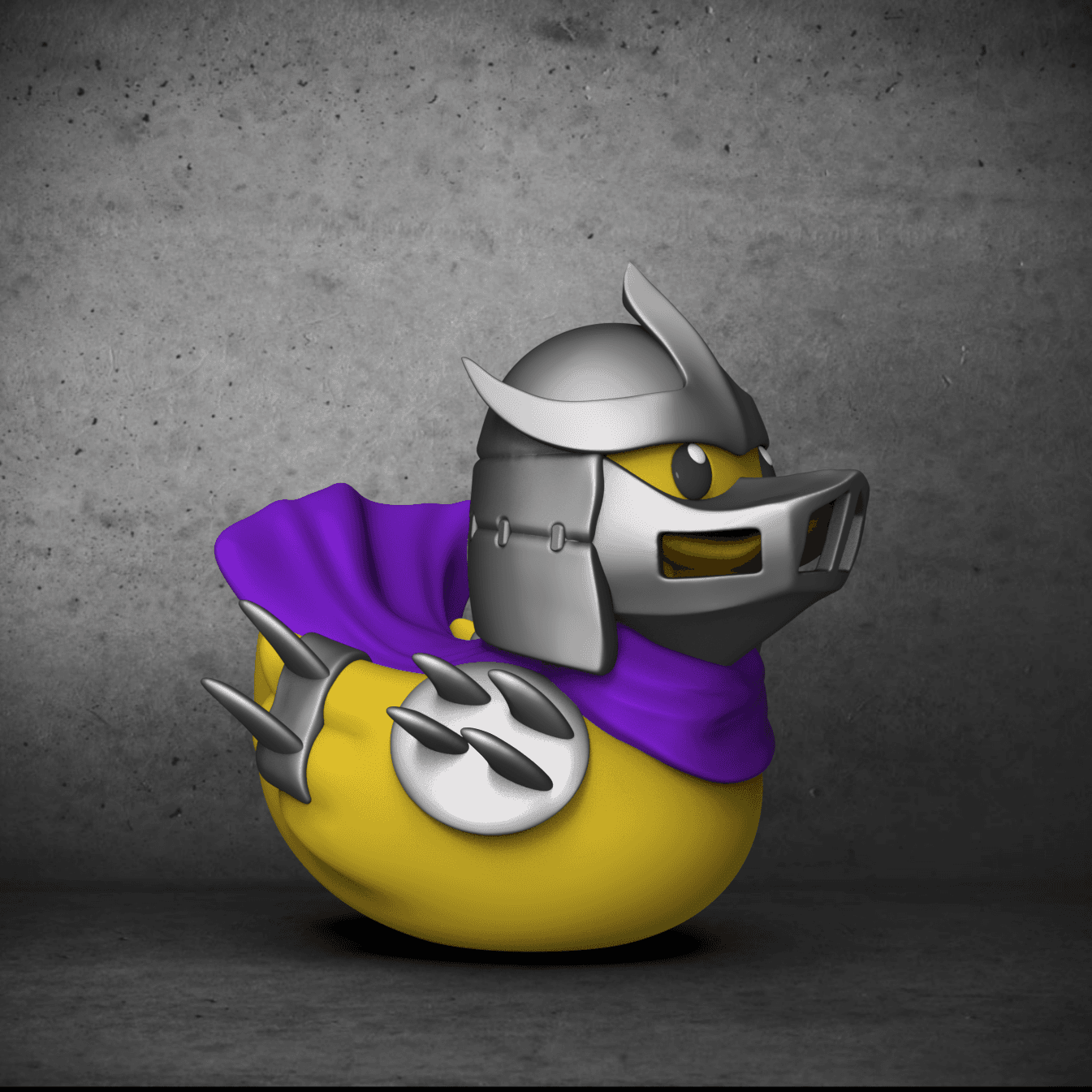 Shredder -TMNT Rubber Duckie 3d model