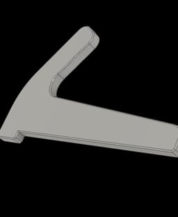 Table Saw Push Stick - 3D printed push stick - 3d model