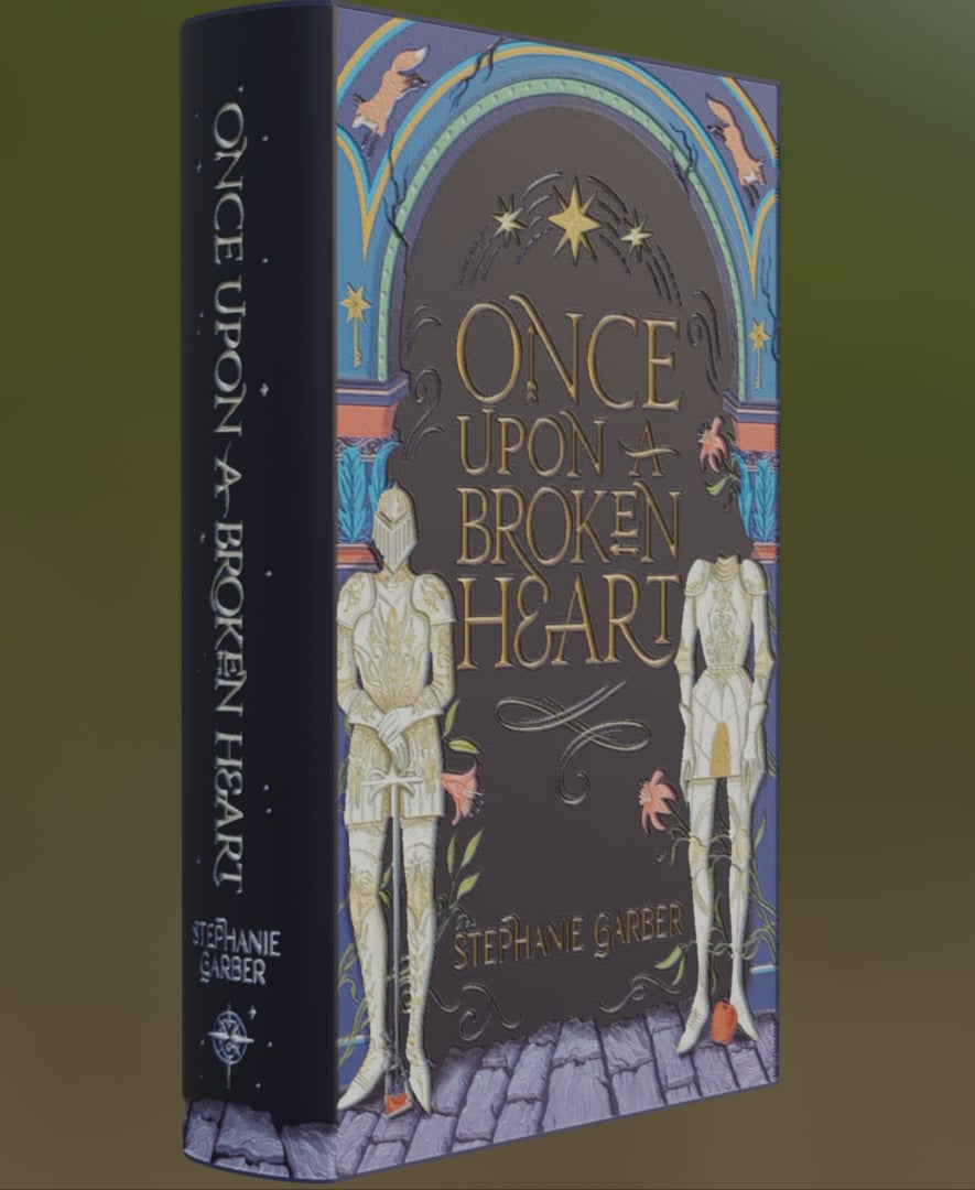 Once Upon A Broken Heart - Book Litho 3d model
