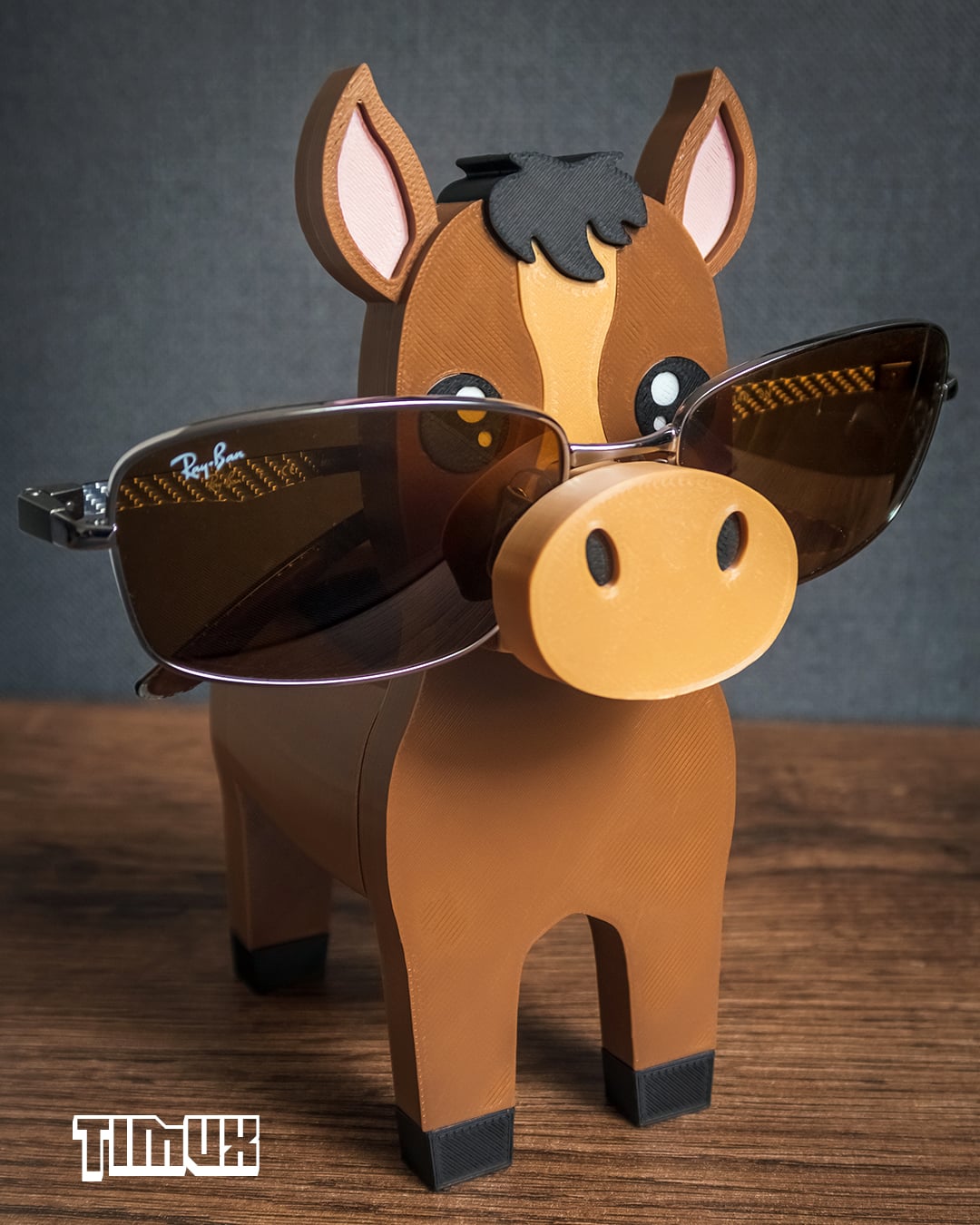 HORSE GLASSES HOLDER 3d model