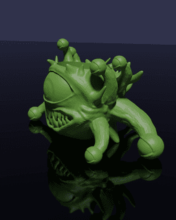 Beholder Planter for Succulents - Support Free 3d model