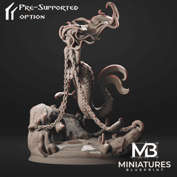 Chained Mermaid 3d model