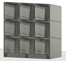 Modular Spice Rack 3d model