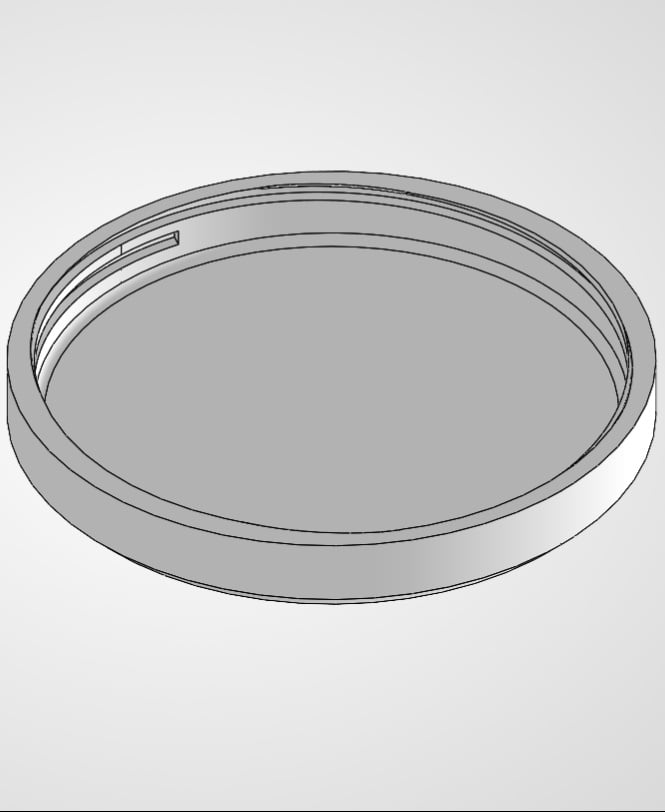 Dice Container Tray Threaded Bundle 3d model