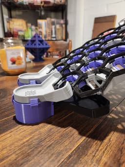 Hextraction Ball-Catcher & Mount 3d model