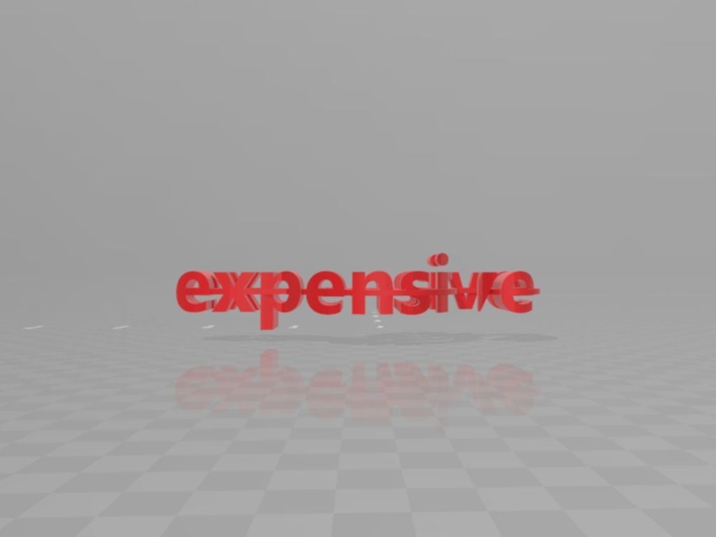 music - expensive ... a 2 side thing 3d model