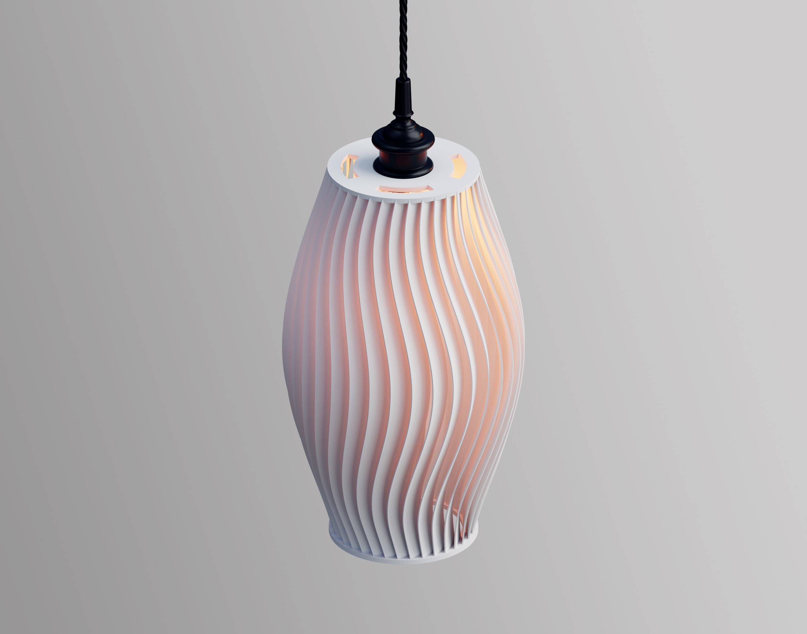Aether_Light_Pendant_Series 3d model