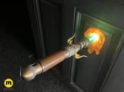 Melting Wall Lightsaber Display Stand 3d model