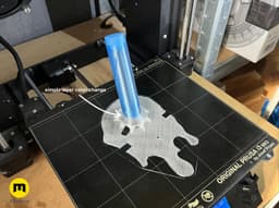 Melting Wall Lightsaber Display Stand 3d model