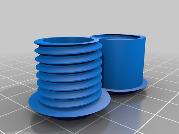 Celing Tile Cable Passthrough 3d model