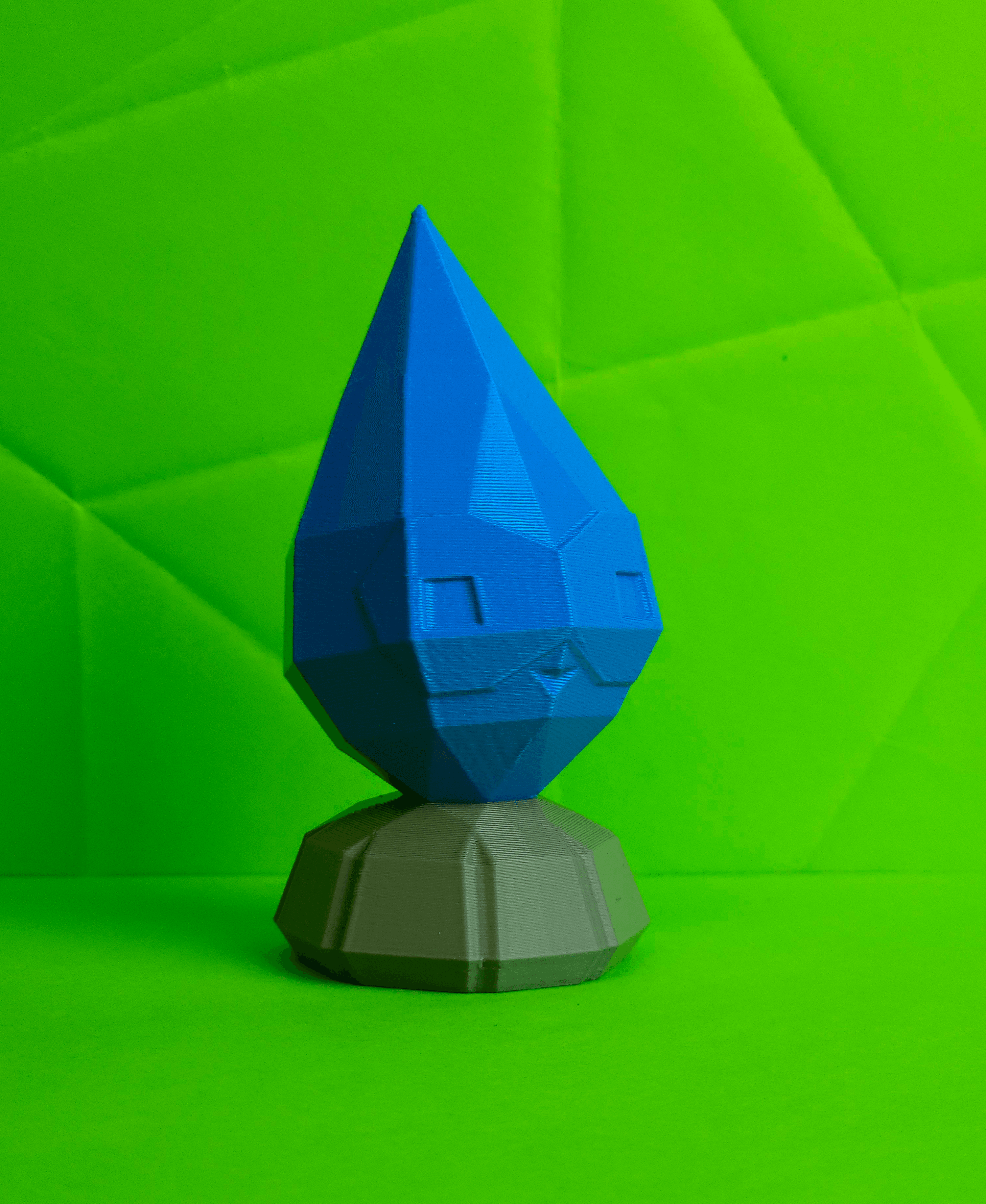 Castform Rainy Low Poly Pokemon 3d model