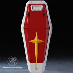 RX-78 Mecha Shield 3D Printer STL File 3d model