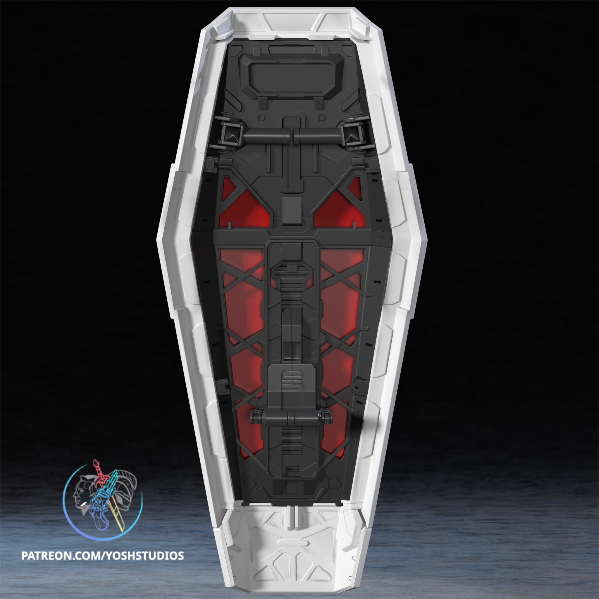 RX-78 Mecha Shield 3D Printer STL File 3d model