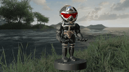 CRYSIS NANOSUIT SOLDIER JOYSTICK HOLDER 3d model