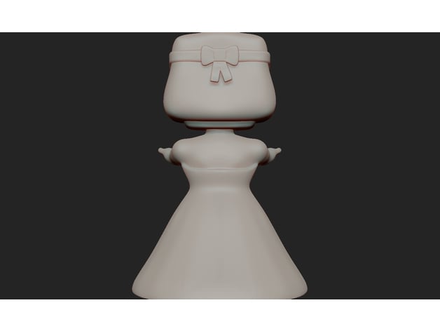 Steven Universe Ruby 3d model