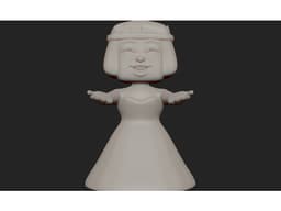 Steven Universe Ruby 3d model
