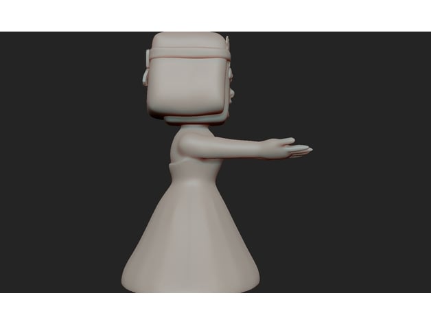 Steven Universe Ruby 3d model