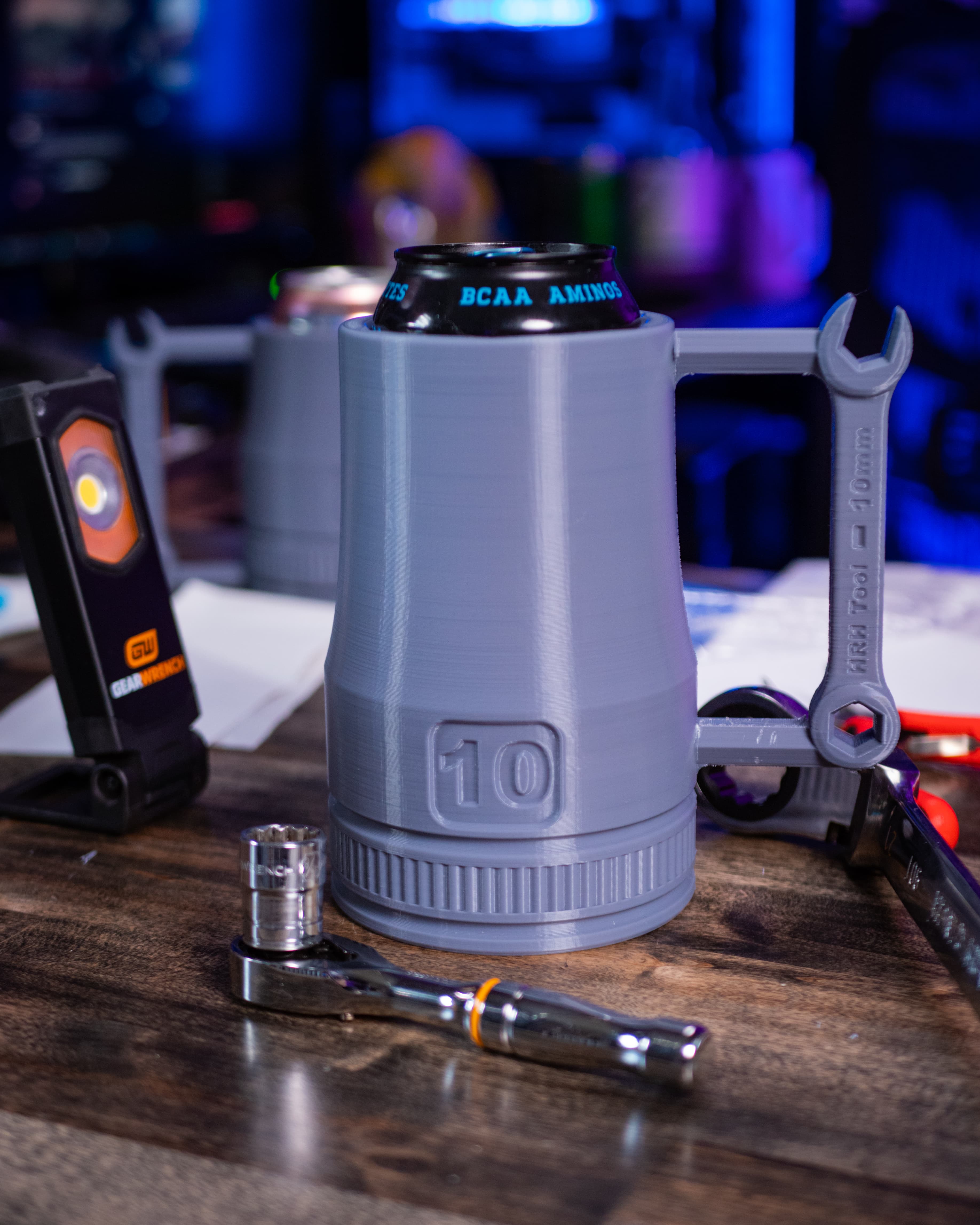 10mm MID Length 16oz Can Cup! - Energy Drink Can Cup - 10mm Mid Length Can Cup! - 3d model