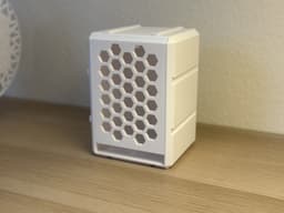 Modular Sliding Storage Box with Rails & Hooks 3d model