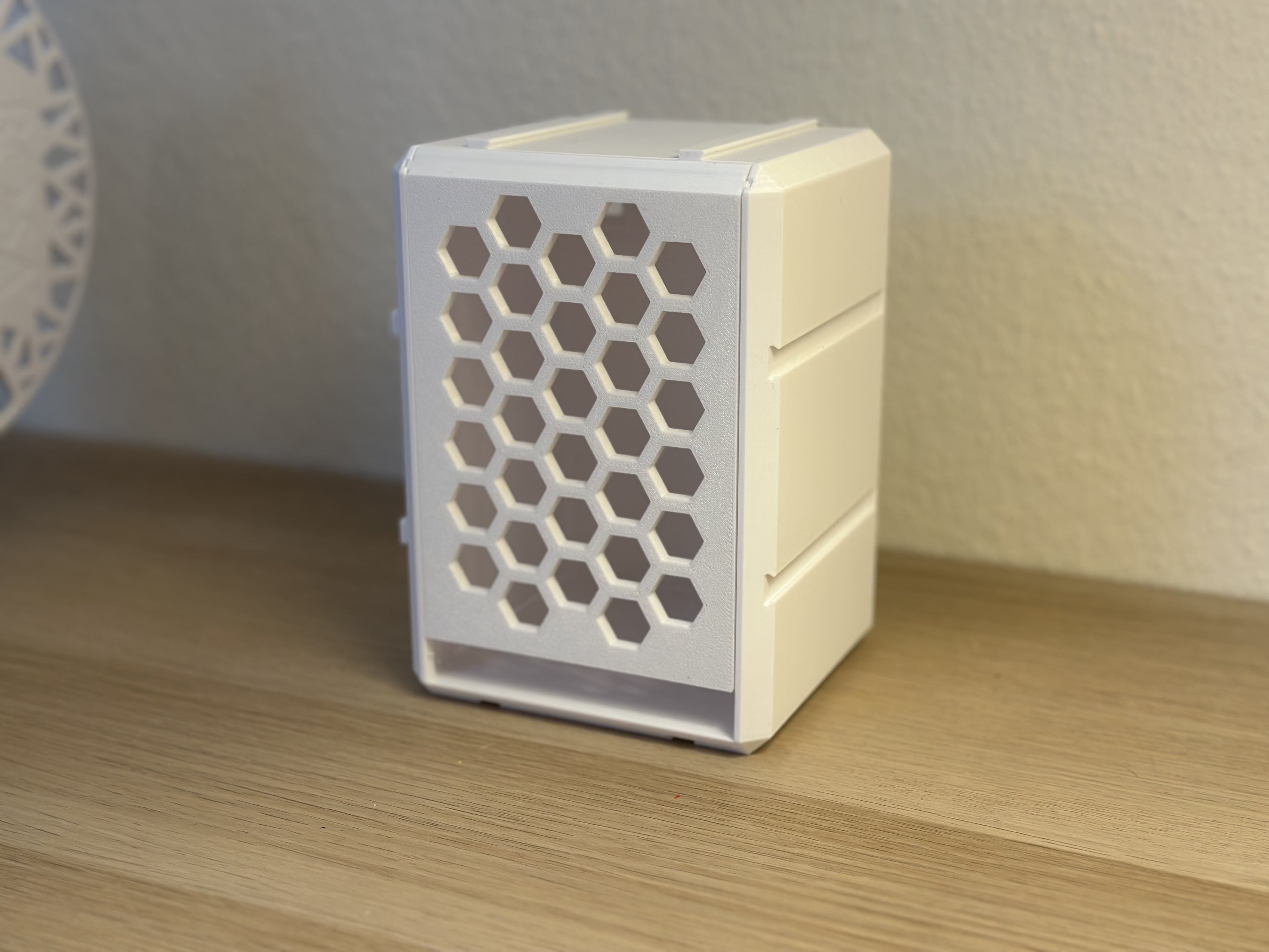 Modular Sliding Storage Box with Rails & Hooks 3d model