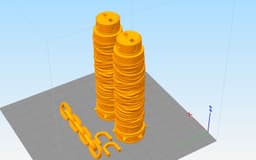 nunchaku/Medieval Mace 3d model