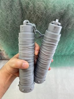 nunchaku/Medieval Mace 3d model