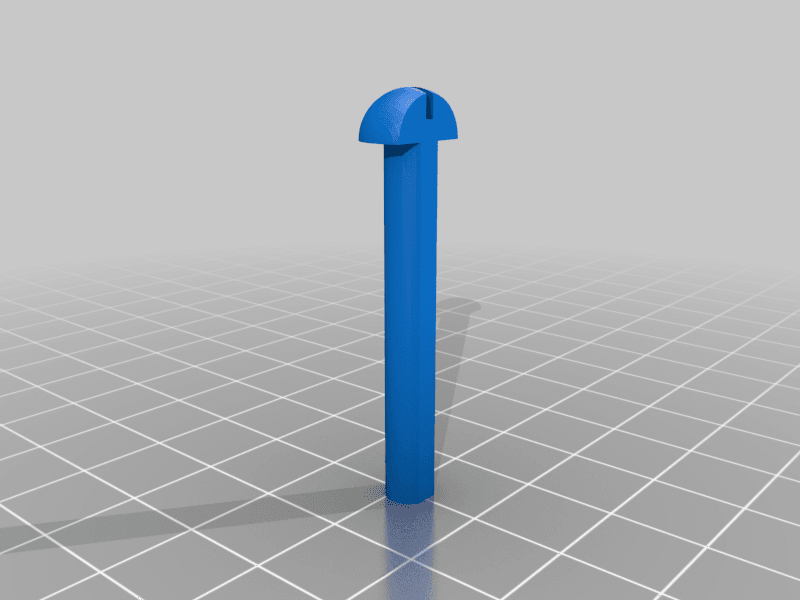 m4_weird_reverse_screW_nut 3d model