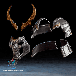 Shao Kahn MK2 Helmet 3MF File STL 3d model