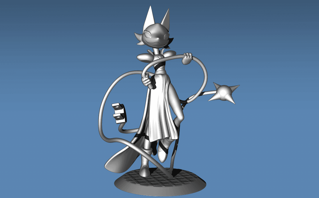 Tasque Manager - Deltarune 3D Printable STL Model 3d model