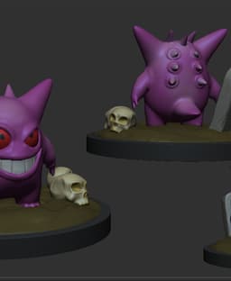 Agatha's Gengar 3d model