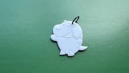 Dog Keychain 3d model