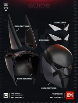 Detective Beyond Helmet 3D Printer STL file 3d model