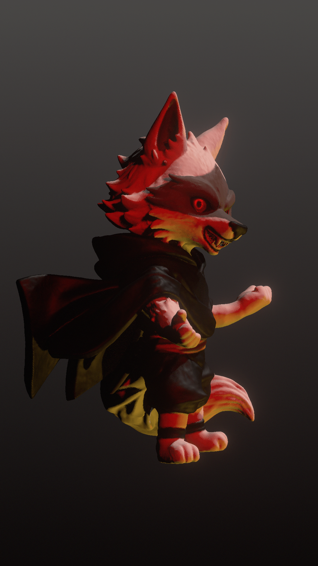 Scythefang Wolf 3d model
