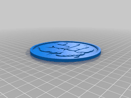 Hulk Smash Coaster 3d model