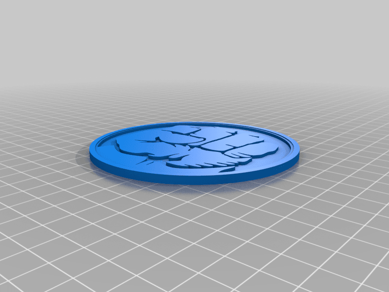 Hulk Smash Coaster 3d model