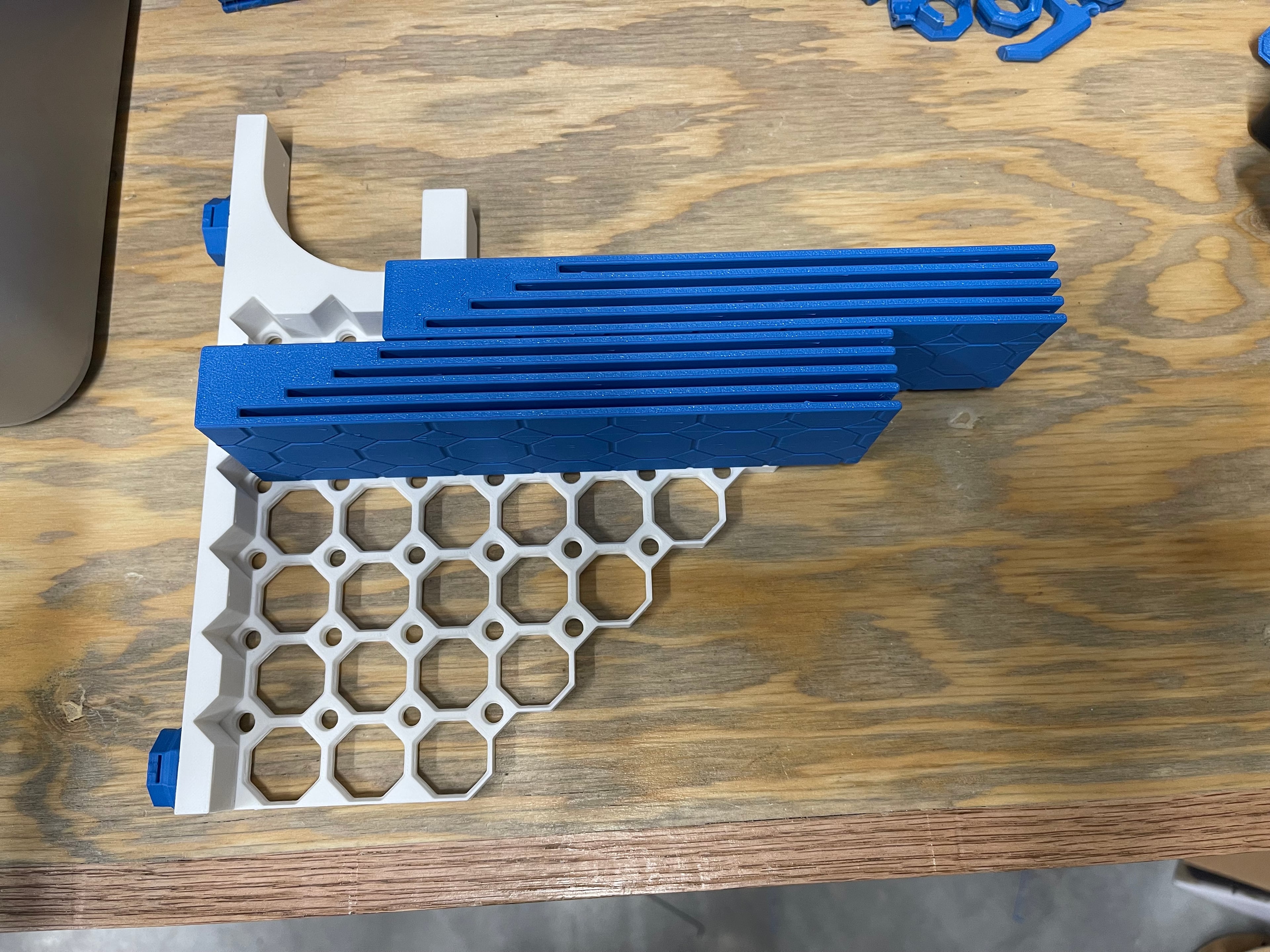 Multiboard AMS Shelf Plate Holder 3d model