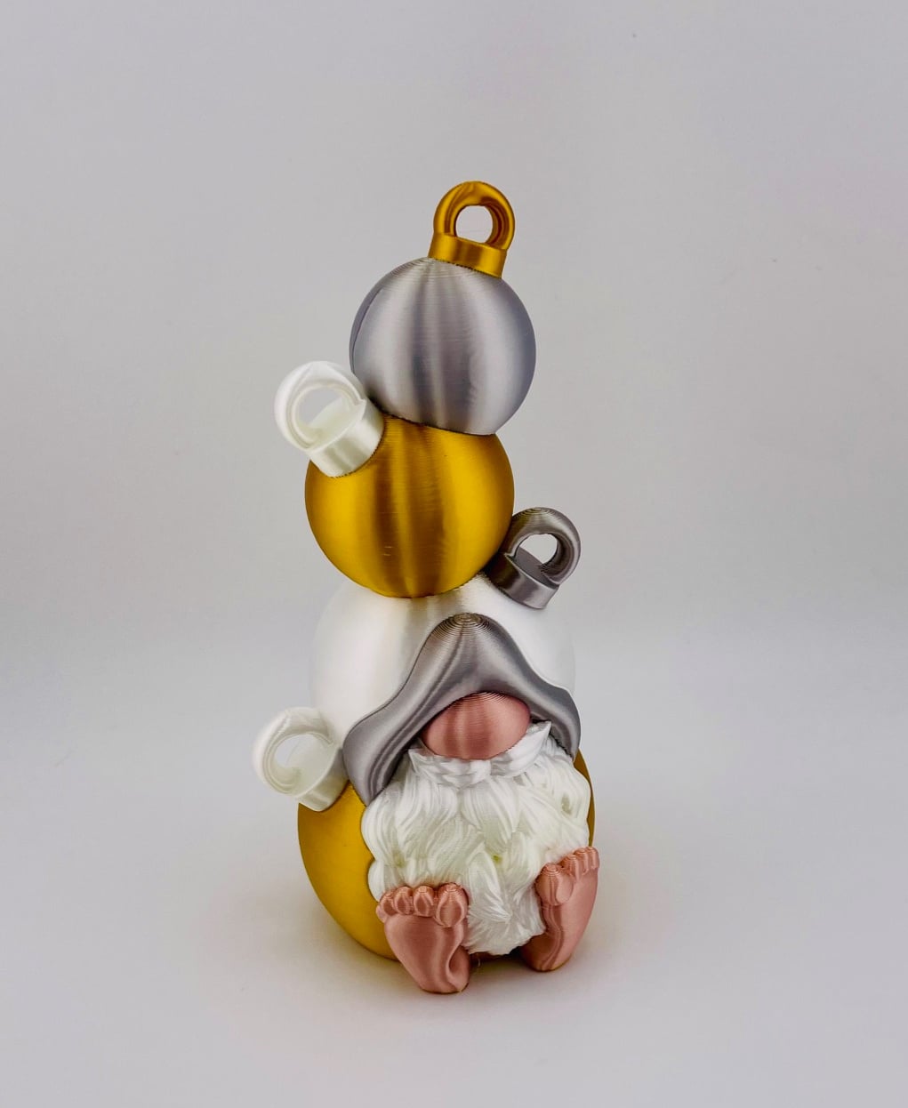 Ball Ornament Gnome Set 3d model